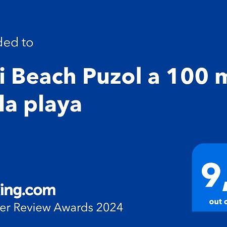 Bali Beach Puzol Relax Cerca De Valencia A 100 M De La Playa Con Ac Exterior foto